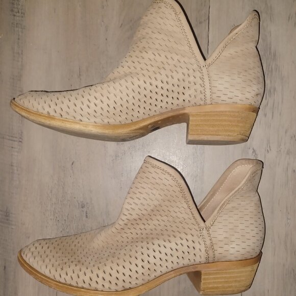 LUCKY BRAND Baley Ankle Boots Tan 7.5 - Picture 11 of 13